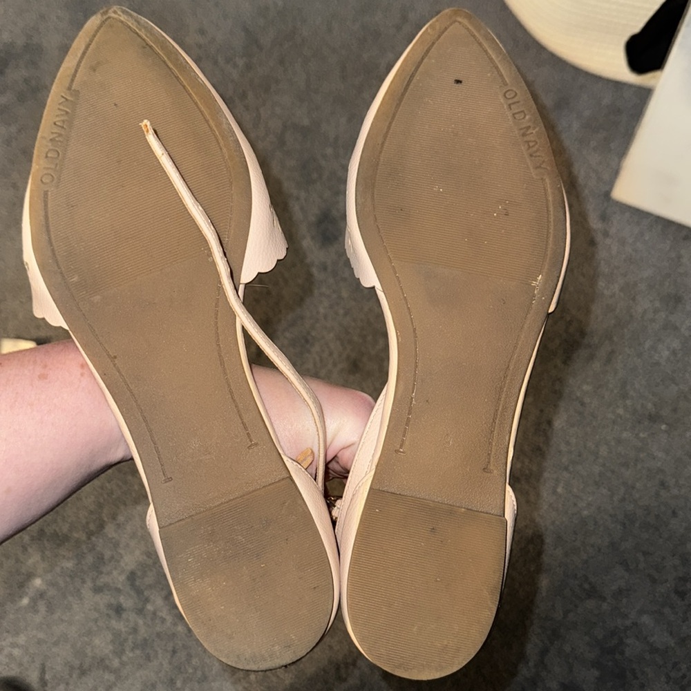 Old Navy Flats with Elegant Perforations - Picture 2 of 2